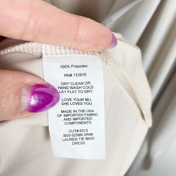 SHOW ME YOUR MUMU | Lauren Tie Maxi Dress Small - Picture 15 of 15